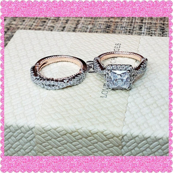 💕JUST IN💕Gorgeous 18K Rose Gold/White - Picture 4 of 6